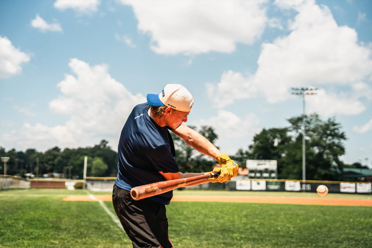 Player at the plate on the field
