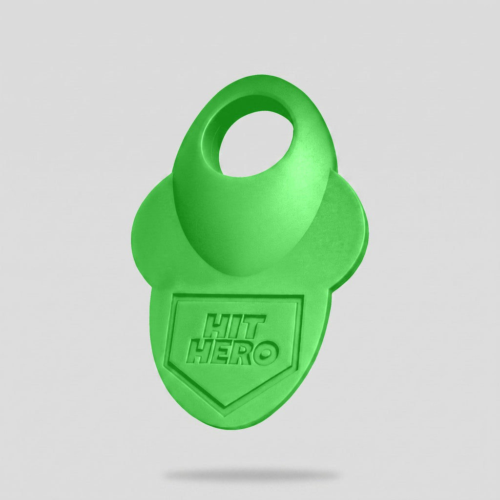 Green Hit Hero baseball thumb guard