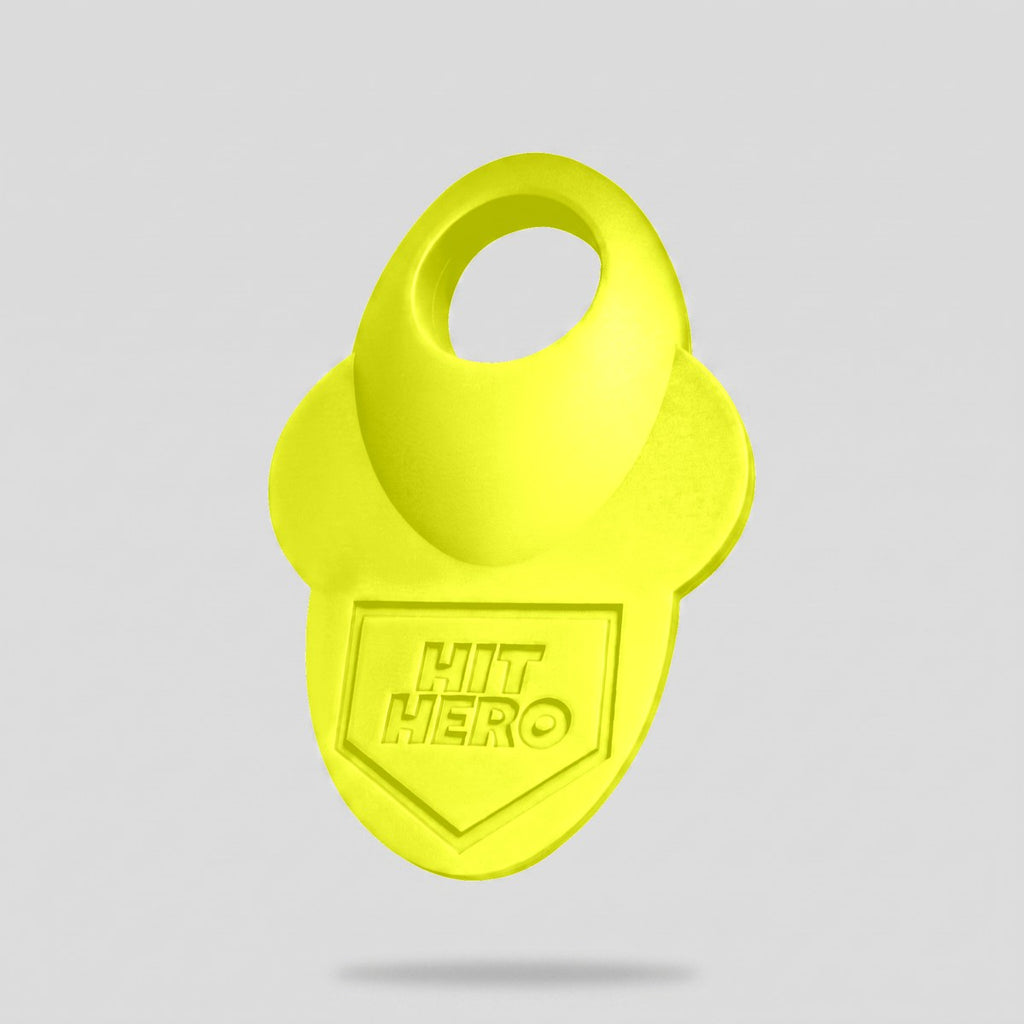 Neon Lemon Hit Hero baseball thumb guard