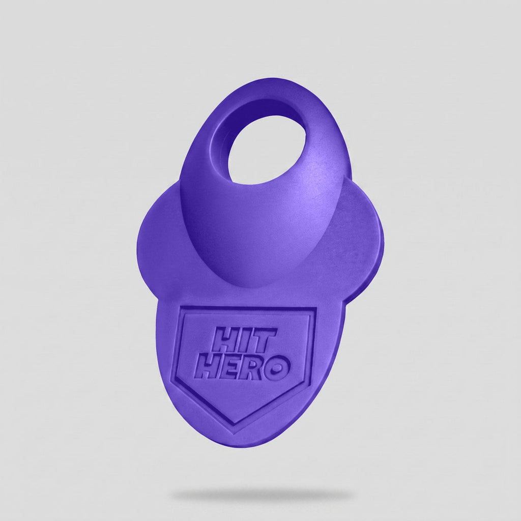 Vibrant Purple Hit Hero baseball thumb guard