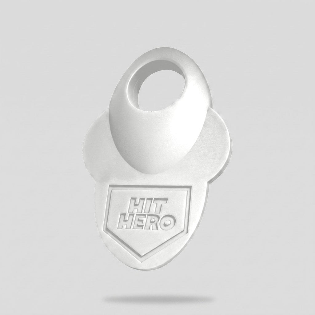 White Hit Hero baseball thumb guard
