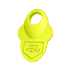 Neon Lemon Hit Hero baseball thumb guard, front view