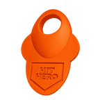 Orangesicle Hit Hero baseball thumb guard, front view