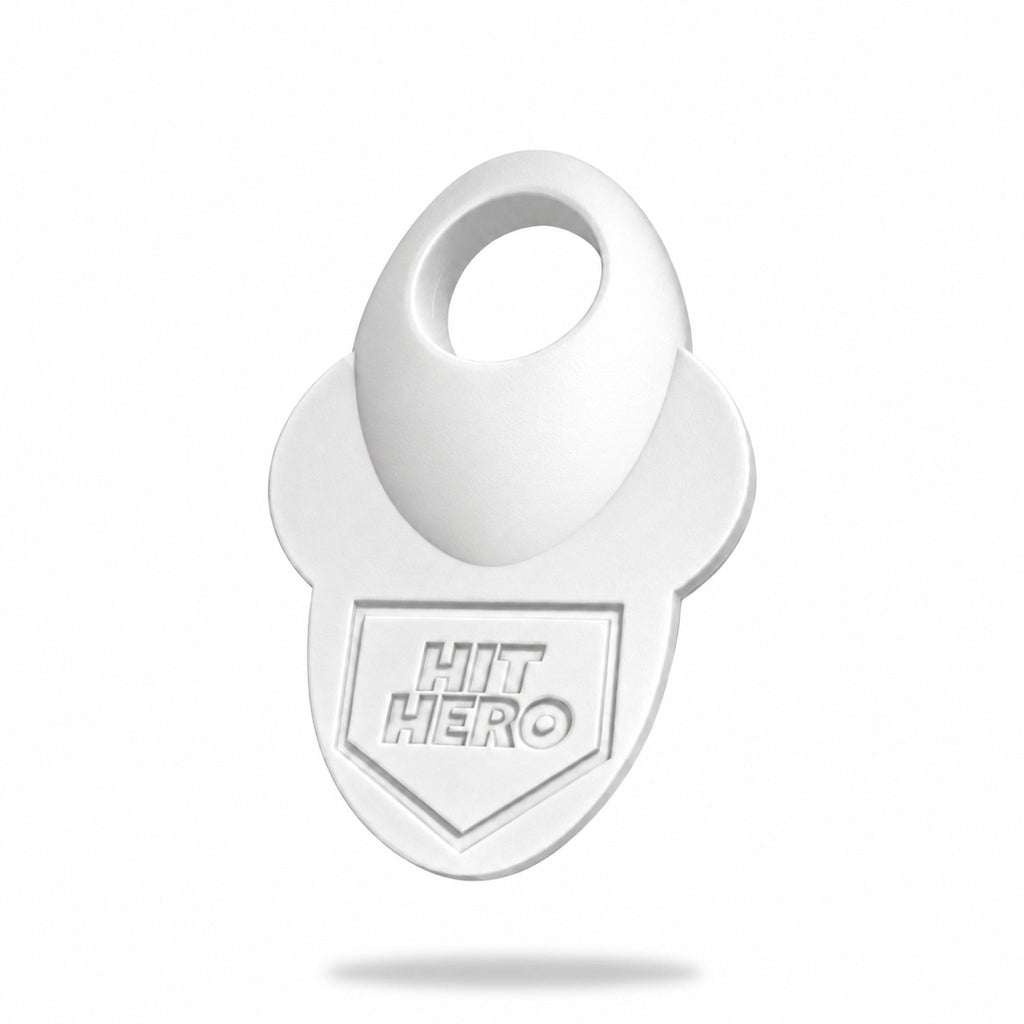 White Hit Hero baseball thumb guard