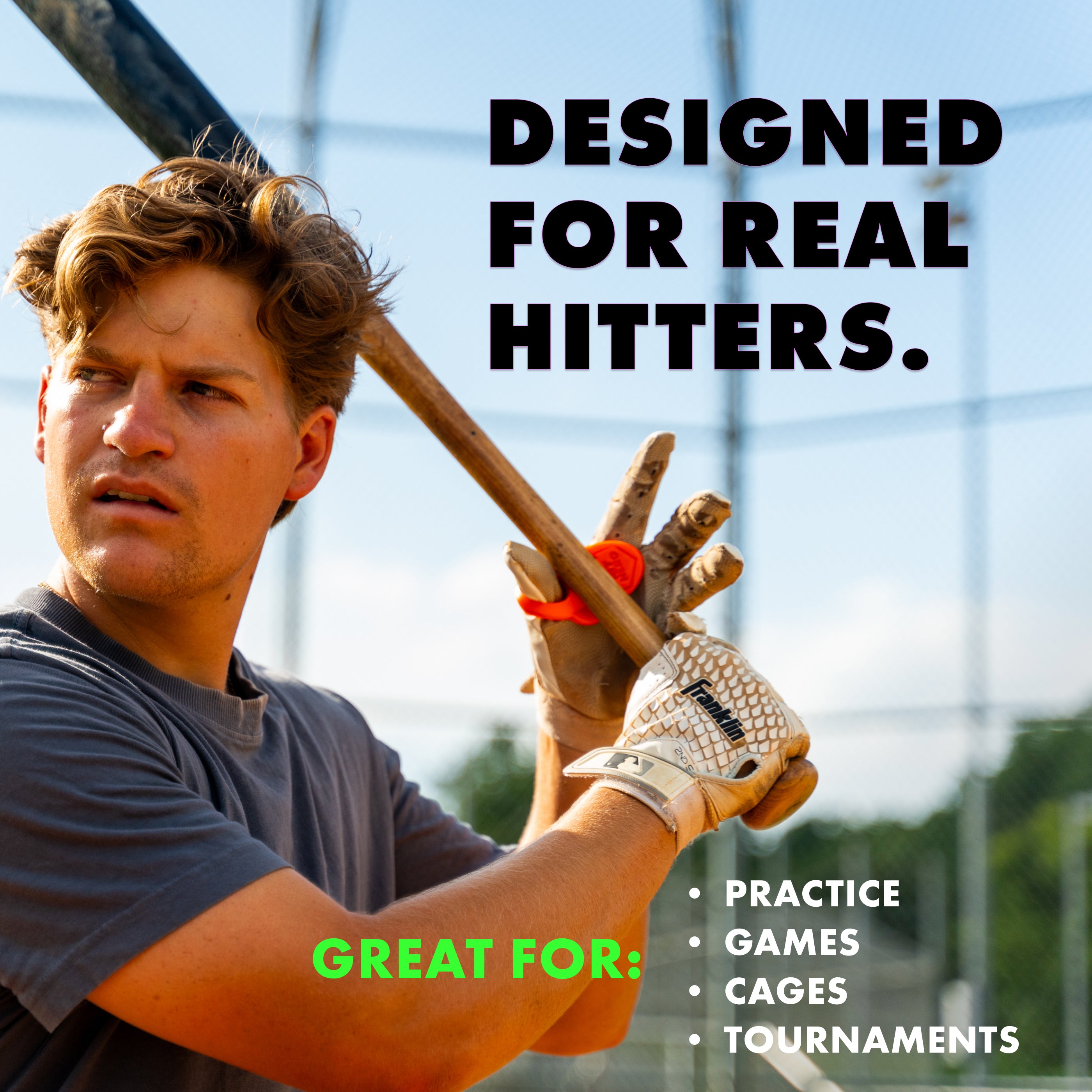 Multi-positional Hit Hero baseball thumb guard for thumb or index finger